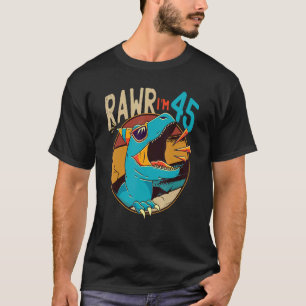 45. Geburtstag Dinosaurier 45 Jahre alter Dinosaur T-Shirt