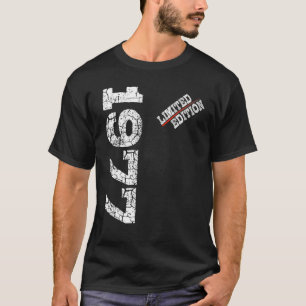 45. Geburtstag Mann Frau Vintage 1977 Geburtstag 4 T-Shirt