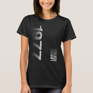45. Geburtstag Mann Frau Vintage 1977 Geburtstag T-Shirt