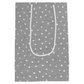 45. Geburtstag Pickleball auf Paddle Mittlere Geschenktüte (Rückseite)