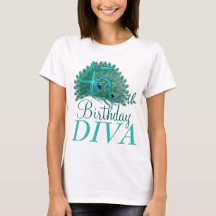 45. Geburtstags-Diva-Shirts T-Shirt