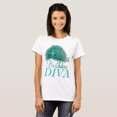 45. Geburtstags-Diva-Shirts T-Shirt (Vorne ganz)