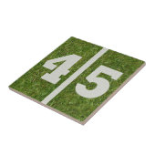 45. Geburtstags-Fußball-kundengerechte Fliese (Seite)