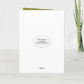 45. Geburtstagsbär mit Bier-Tasse Karte (Rückseite)