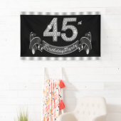 45. Geburtstagsfeier Banner (Insitu)