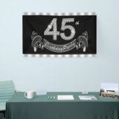 45. Geburtstagsfeier Banner (Messeveranstaltung)