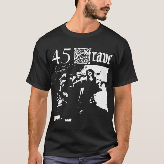 45 Grave Band T-Shirt (Vorderseite)