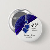 45. Hochzeitsszenario Button (Vorne & Hinten)