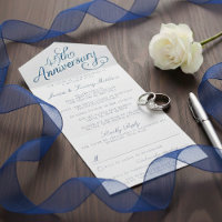 45. Hochzeitstag in Saphir