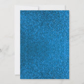 45. Hochzeitstag in Saphir Einladung (Rückseite)