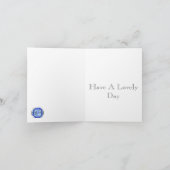 45. Hochzeitstag Karte (Innenseite)