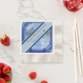 45. Hochzeitstag Serviette (Beispiel)
