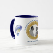 45. Hochzeitstag - Werbegeschenk für Fotobücher Tasse (Vorderseite Links)