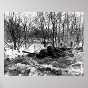 45. Infanteriedivision an der Ausbuchtung Poster