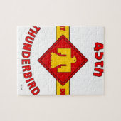45. INFANTERIEDIVISION "THUNDEBIRD " PUZZLE (Horizontal)