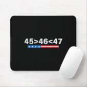 45 ist mehr als 46 Spaß 47 US-amerikanische Flagge Mousepad (Mit Mouse)