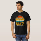 45 Jahre alt 1980 Retro Phantastisch 45. Geburtsta T-Shirt (Vorne ganz)