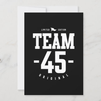 45 Jahre alt - 45. Geburtstag Funny Gift Einladung