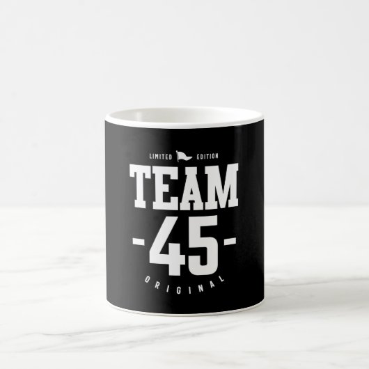45 Jahre alt - 45. Geburtstag Funny Gift Kaffeetasse (Mittel)