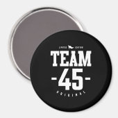 45 Jahre alt - 45. Geburtstag Funny Gift Magnet (Vorderseite/Rückseite)