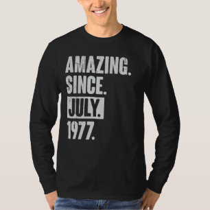 45 Jahre alt 45. Geburtstag Phantastisch seit Juli T-Shirt