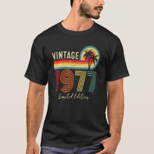 45 Jahre alt Vintage 1977 45. Geburtstag T-Shirt