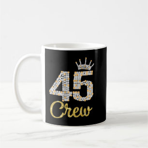 45 Jahre Alte Geschenke 45 Crew 45. Geburtstagspar Kaffeetasse