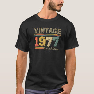 45 Jahre alte Vintage 1977 45. Geburtstag T-Shirt