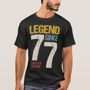 45 Jahre alte Vintage 1977 45. Geburtstagsdekorati T-Shirt
