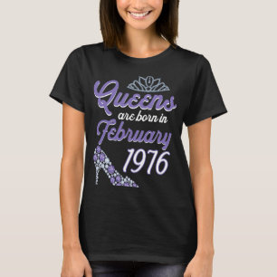 45 Jahre alter Tag Februar 1976 45. Geburtstagskom T-Shirt