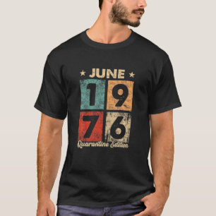 45 Jahre altes sonniges Geschenk Juni 1976 45. Geb T-Shirt