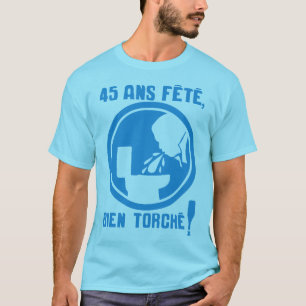 45 Jahre Fackel-Fackel Geburtstagsparty T-Shirt