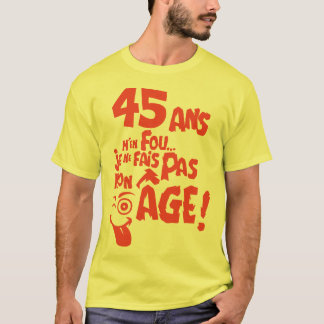 45 Jahre Geburtstag T-Shirt