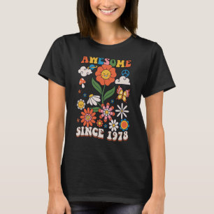 45 Jahre Phantastisch seit 1978 Groovy Retro 45. B T-Shirt