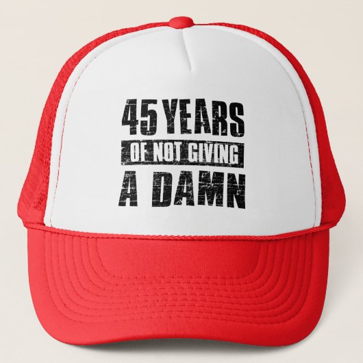 45 Jahre Truckerkappe (Vorderseite)