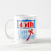 45. Jahrestag 3 Kaffeetasse (Links)