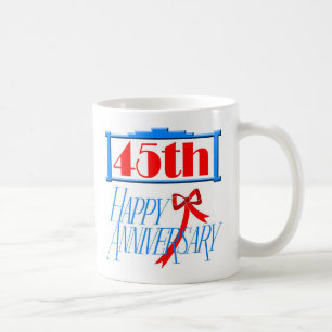 45. Jahrestag 3 Kaffeetasse