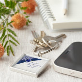 45. Jahrestag der Hochzeit Schlüsselkette Schlüsselanhänger (Seite)