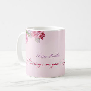 45. Jahrestag des religiösen Lebens katholische Nu Kaffeetasse