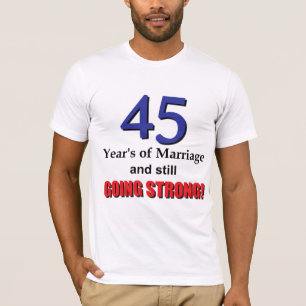 45. Jahrestag T-Shirt