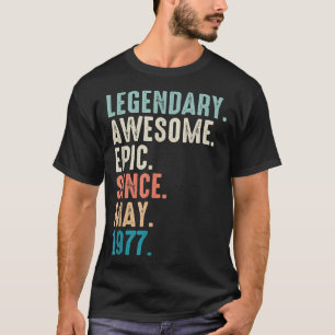 45-jähriges Phantastisches Epic seit Mai 1977 T-Shirt