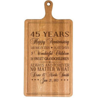 45. Jubiläum Classy Cherry Wood Cutting Board