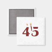 45 MAGNET (Vorderseite/Rückseite)