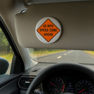 45 MPH-Geschwindigkeitsbereich Button