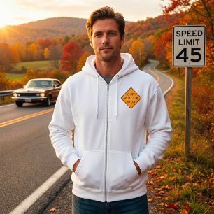 45-MPH-Geschwindigkeitsbereich vor benutzerdefinie Hoodie