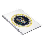 45. Präsident der Vereinigten Staaten Notizblock (Rechte Seite)