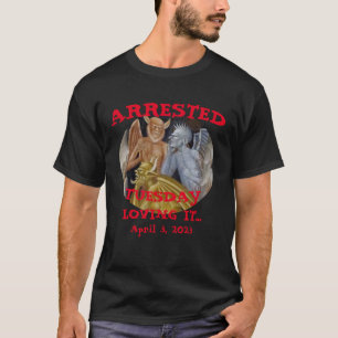 45. Präsident Dienstag 2023 verhaftet T-Shirt