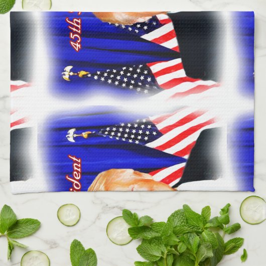 45. Präsident Donald Trump _ Handtuch (Gefaltet)