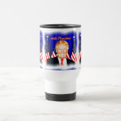 45. Präsident Donald Trump _ Reisebecher (Mittel)