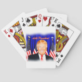45. Präsident Donald Trump _ Spielkarten (Rückseite)